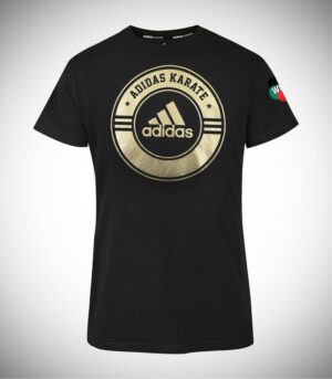 Koszulka Adidas WKF czarno/złota