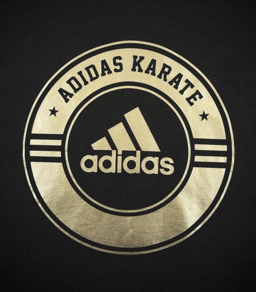 Bluza Adidas  karate WKF czarno/złota