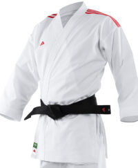Karatega Adidas kumite WKF ADIlIGHT red/blue (komplet : spodnie i  2 x bluza ) Primegreen.